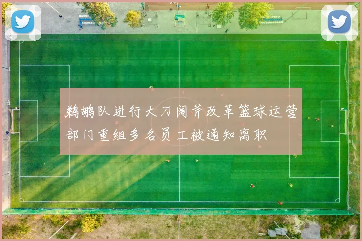 鹈鹕队进行大刀阔斧改革篮球运营部门重组多名员工被通知离职